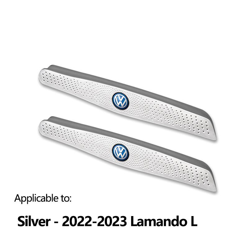 Metal Car Rear Row Air Conditioning Vent Protective Cover For VW Tiguan Touran Golf Jetta Passat CC Magotan Sagitar Lavida T-ROC zw1