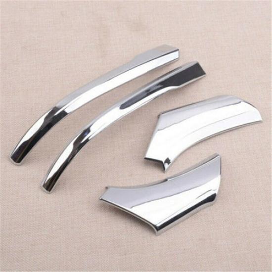 For Toyota Sienna -2025 Chrome Rearview Side Mirror Strip molding Cover Trim