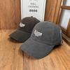 Versatile, not picky, old baseball cap, washed embroidery soft top cap, new men's and women's sun hats in spring and autumn