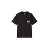 Uniqlo Мужская/Женская футболка с принтом в стиле мультфильмов и аниме, пуловер, короткий рукав, Черный 428158-09