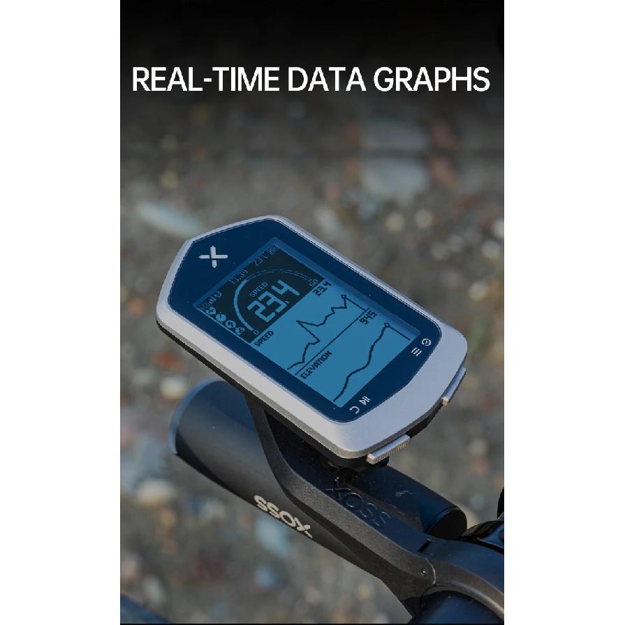 XOSS NAV Plus Велокомпьютер Беспроводной GPS-спидометр для велоспорта Навигация по карте Водонепроницаемый Bluetooth ANT+ Каденс Скорость