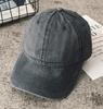 Женская и мужская хлопковая однотонная бейсболка, модная шляпа Snapback, женская уличная простая мытая винтажная кепка с козырьком, повседневная кепка, шляпа для женщин и мужчин