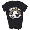 Rainbow Vintage Unicorn Squad Unisex Shirt Gift