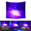 UV Fluorescent Tapestry Starry Sky Print Wall Hanging Art Home Decor
