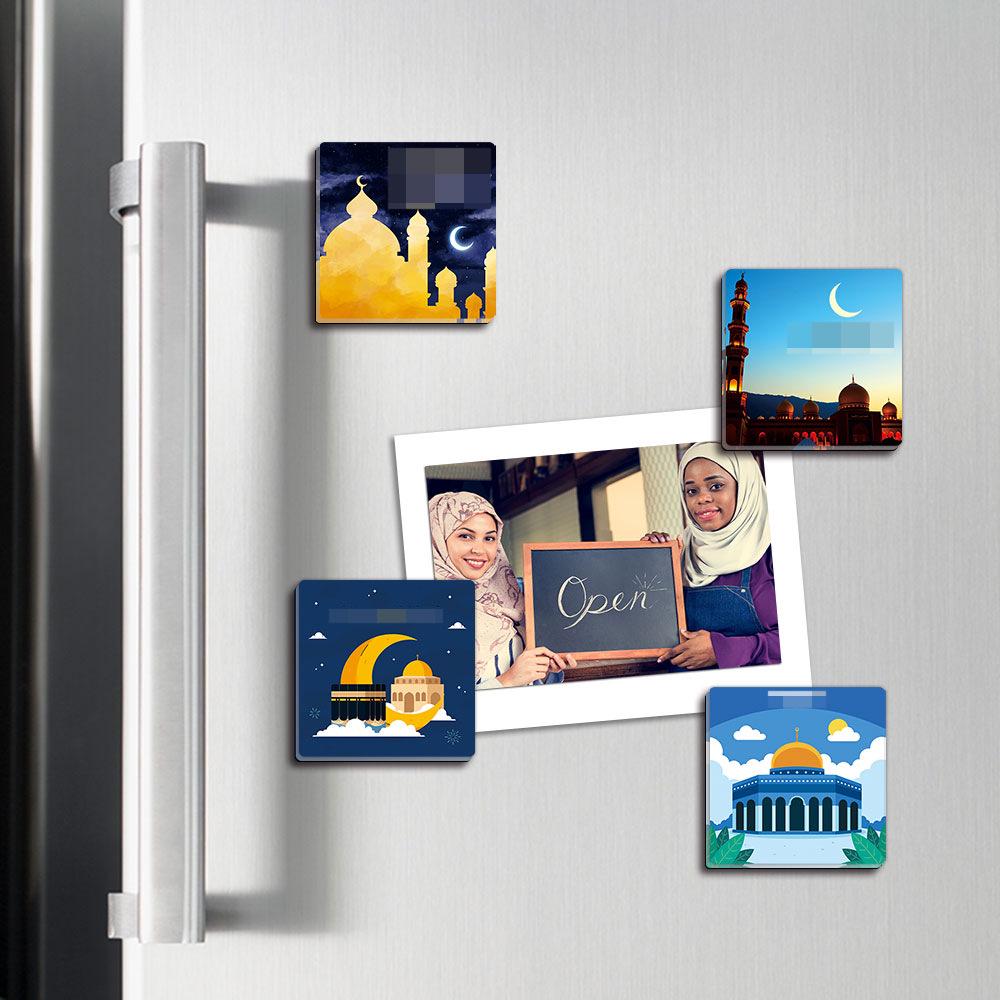Middle Eastern Ethnic Style Acrylic Refrigerator Magnet - Festival Home Decor Sticker