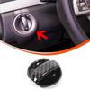 ABS Carbon Fiber Inner headlight switch button knob cover Trim For Pontiac G8