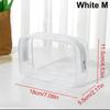 Transparent Cosmetic Bag Pvc Women Zipper Clear Makeup Bags Beauty Case Travel Make Up Organizer Storage Bath Toiletry Wash Bag