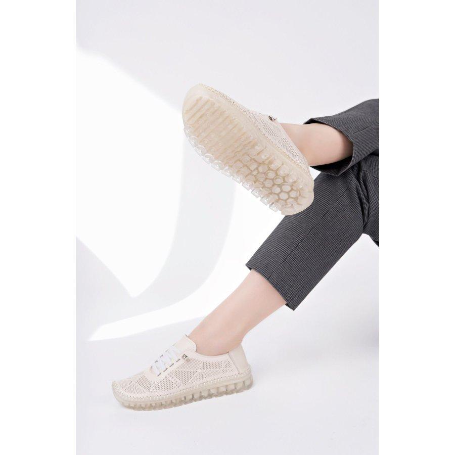 Женская повседневная спортивная обувь из натуральной кожи с гелевой подошвой