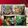 Anime Cool Boy O-One Piece R-Roronoa Z-Zero Cushion Cover Car Throw Pillow Case For Sofa Car Christmas Gift 40x40cm 45x45cm