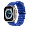 YurKem Ocean Strap For Apple Watch Band 49mm 45mm 44mm 40mm 41mm 42mm 38mm Silicone iWatch Ultra Series 8 7 6 5 4 3 SE
