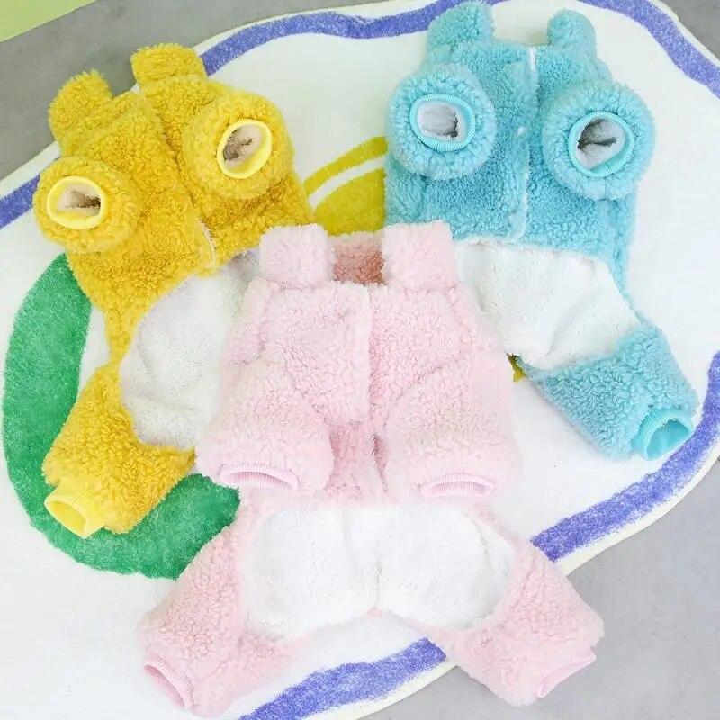 Winter Warm Pet Dog Jumpsuit Cotton Dog Clothes for Small Dogs Chihuahua Yorkie Costumes Shih Tzu Coat Puppy Clothing