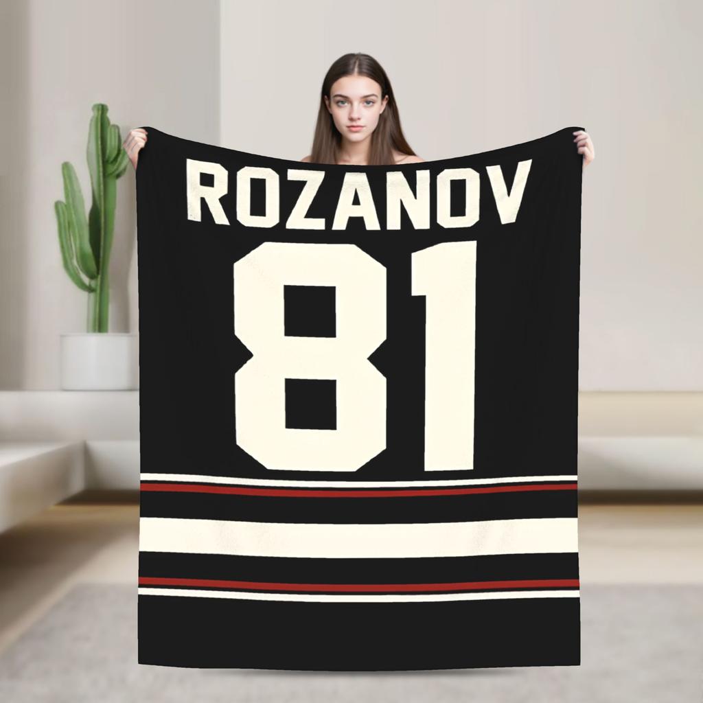 Heated Rivalry My self Portrait common loon Knitted Blanket Coral Fleece Plush Lightweight Thin Throw Blanket for Bed Bed Rug