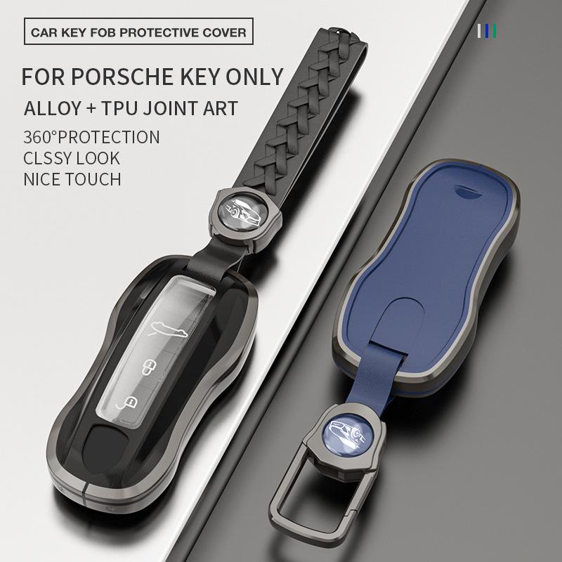 Porsche Key Shell: Compatible with 718, Cayenne, 911, Macan, Panamera Models