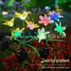 Outdoor Solar Lily Flower Garden Stake Light
