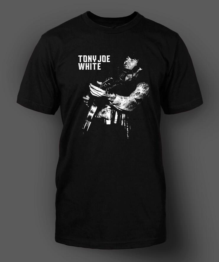 Vtg Tony Joe White Live In Concert Cotton Black All Size Unisex Shirt