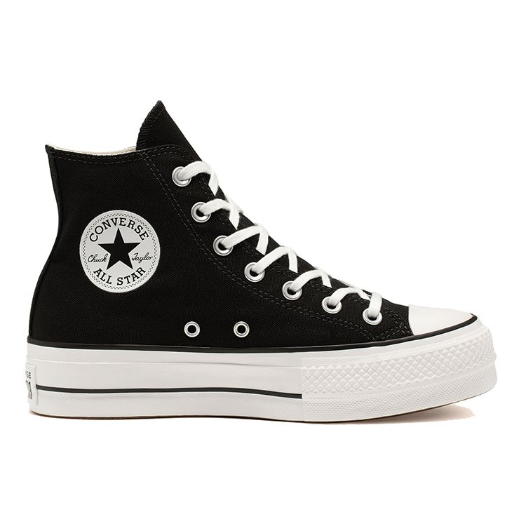 Кеды Converse Chuck Taylor All Star Lift High Женские Черно-белые 560845C
