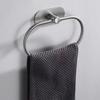 Rustproof Towel Ring Hook Wall Mounted Self-adhesive Towel Holder  Bathroom Hardware Accessories