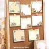 400 листов нелипкой бумаги для заметок Capybara Kawaii Memo Notepad Letterpad Memo Reminder Paper Gift