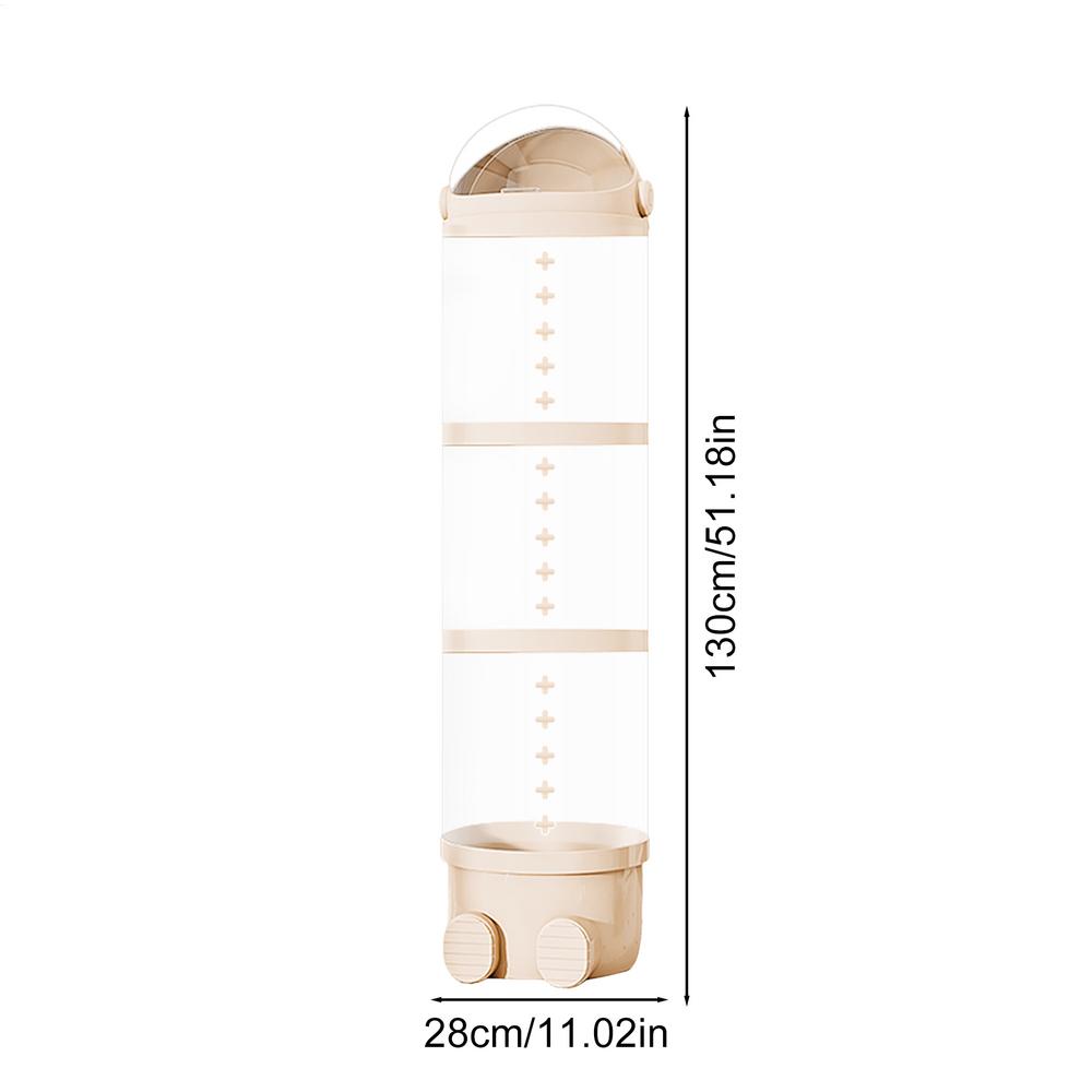 3 слоя / 4 слоя Плюшевая кукла Хранение Туба Чучело Животное Хранение Игрушка Дисплей Прозрачное Ведро Органайзер для хранения плюшевых кукол