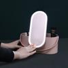 Smart Makeup Storage Box With LED Light Mirror Portable Travel Cosmetic Storage Bags For Women