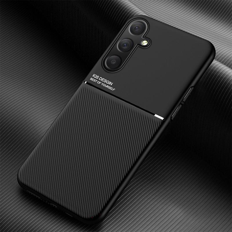 Магнитный кожаный чехол для Samsung Galaxy S24 FE 5G Samung Sumsung S24FE S 24FE 24 FE 2024 ТПУ Мягкий каркас Защита камеры Fundas