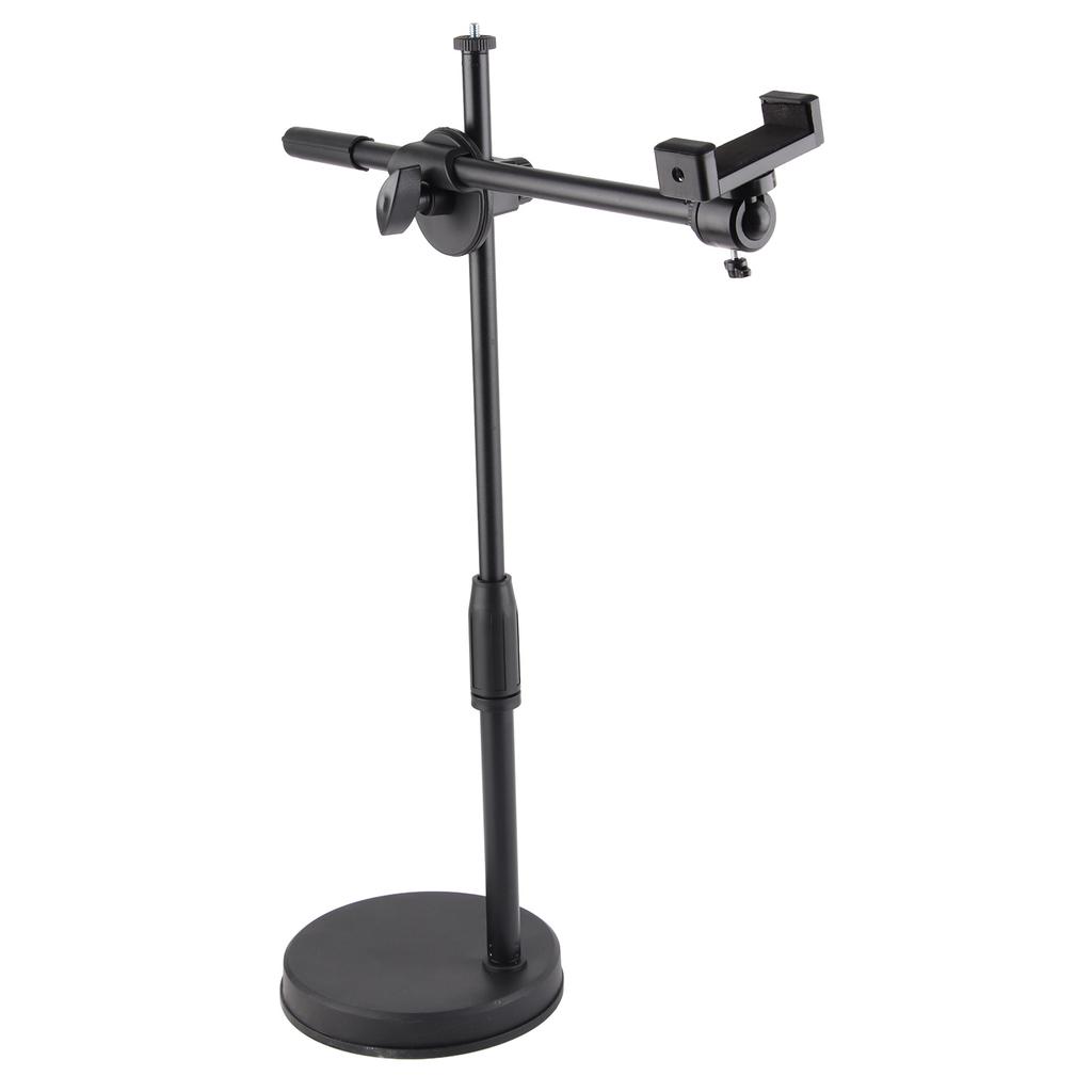 Desktop Photography Phone Holder Bracket Arm Bracket Stand for Photo Video Shooting Fill Light