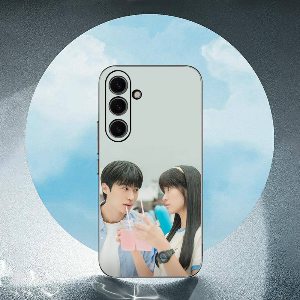 Корейские ТВ-сериалы L-Lovely Runner Для Samsung Galaxy S23 S24 S25 Ultra S22 Plus S21 Черный Мягкий Чехол Водонепроницаемый Мягкий Чехол