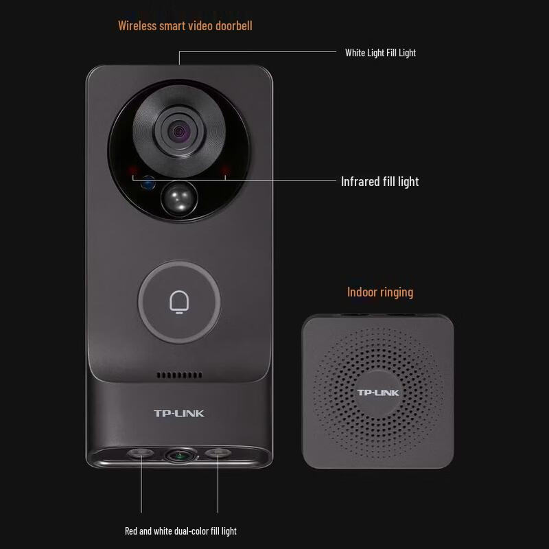 TP-LINK Wireless Smart HD Video Doorbell Camera (CN version)