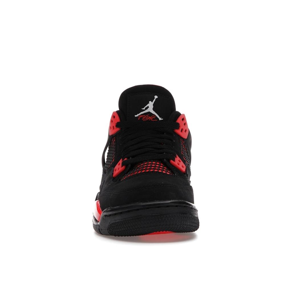 Детские кроссовки Air Jordan 4 Retro GS Red Thunder Black Multi-Color Crimson 408452-016