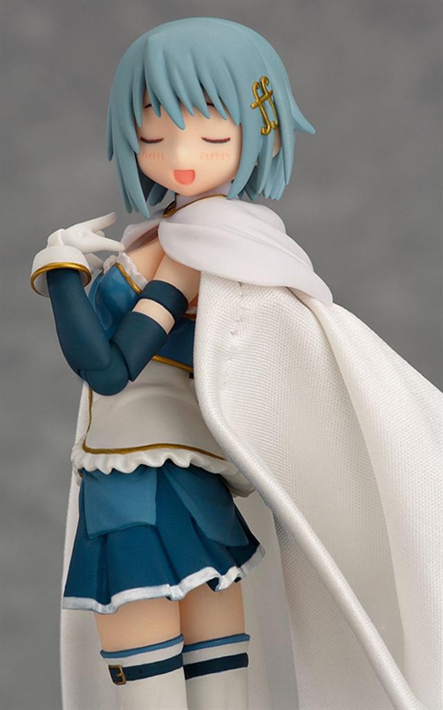 Figma Puella Magi Madoka Magica the Movie: Саяка Мики в школьной форме. (Немасштабируемая подвижная фигура, окрашенная из АБС и ПВХ)