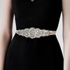 Пояс ручной работы из бисера и стразов - Винтажный жемчужный пояс для свадебных платьев