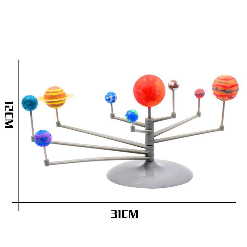Игрушка-модель Солнечной системы ручной работы для учеников начальной школы: Небесный инструмент «Восемь планет»