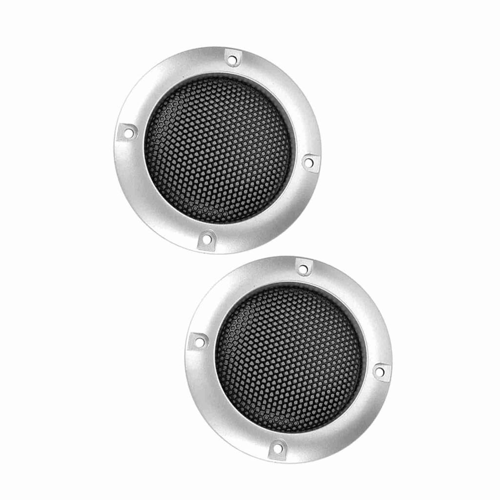 2-дюймовый динамик, декоративная стальная сетка, круглая защитная сетка для автомобильного динамика (Серебряный)