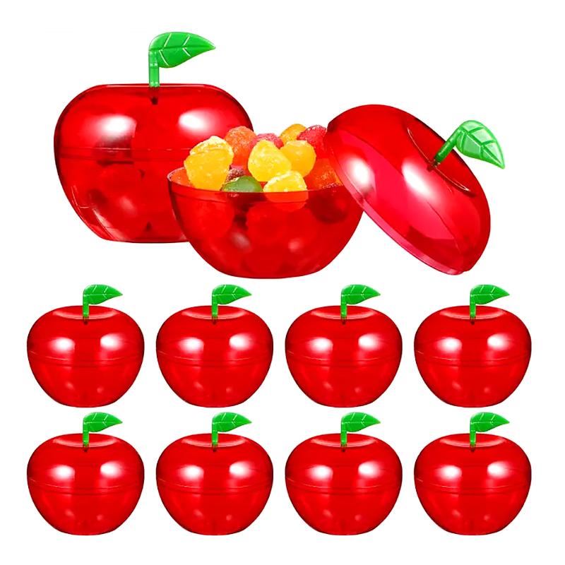 5 шт. контейнер для яблок, товары для рождественской вечеринки, подарочная коробка для хранения яблок, конфет, белоснежная вечеринка, подарок на свадьбу, украшение