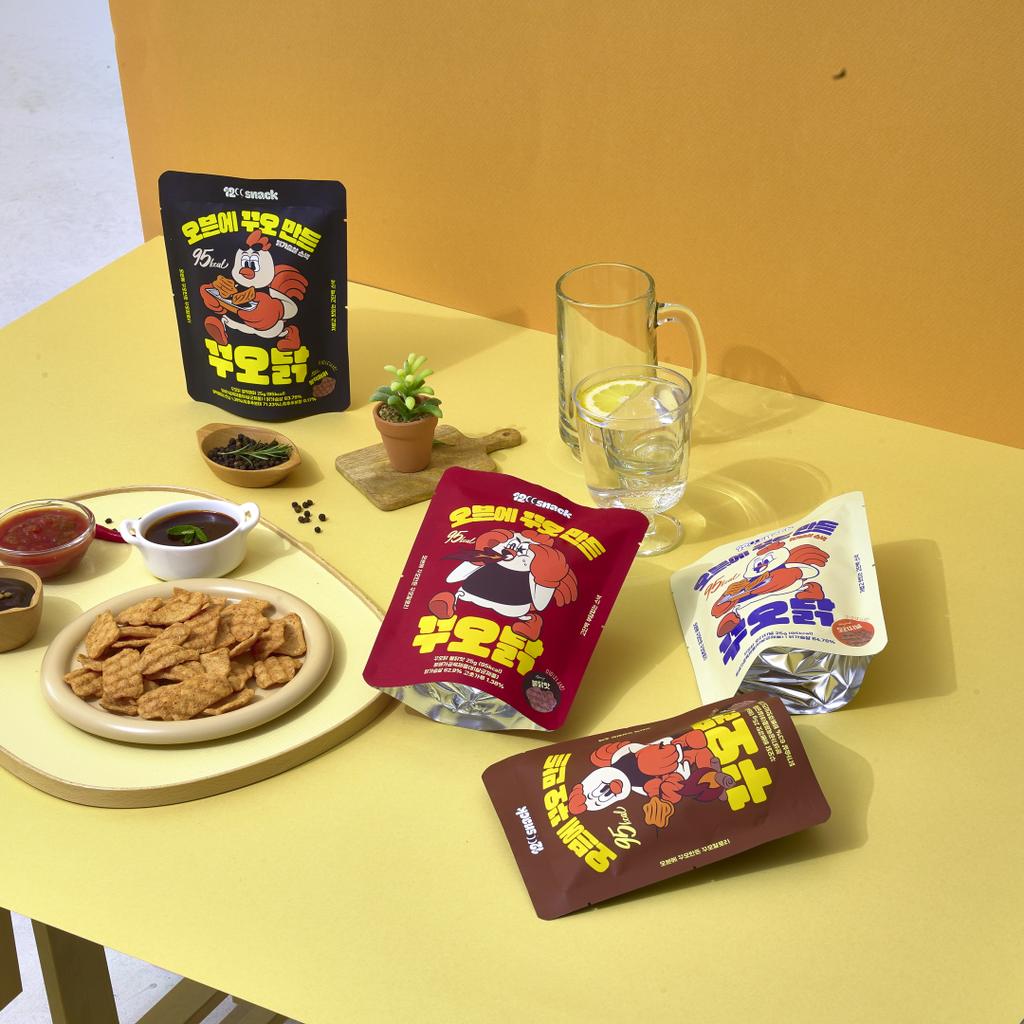 Oven-baked Cuodak BBQ Flavor 25g