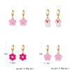 Trendy Alloy Rose Butterfly Cloud Earrings Fashionable Geometric Shapes For Street Style Photography