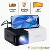YG300 Multimedia Entertainment Projector, Home Theater, Outdoor Entertainment, Can Be Charged by Mobile Power Supply