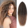 Вязание крючком для волос Бразильские косы Синтетические кудри Мягкие наращивания плетения 20 28 дюймов Афро-вязание крючком Волосы Длинные волны воды Цвет омбре Волосы