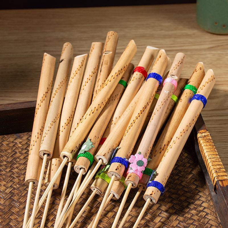 Бамбуковый музыкальный инструмент, свисток для птиц, флейта, мини-музыкальный ритм, звук, жаворонок, птица, игрушки для детей, праздничный подарок, игрушка со свистком