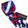 2021 Men Ties 10 Styles Silk Necktie Hanky Cufflinks Plaid Striped Ties Set for Business Wedding
