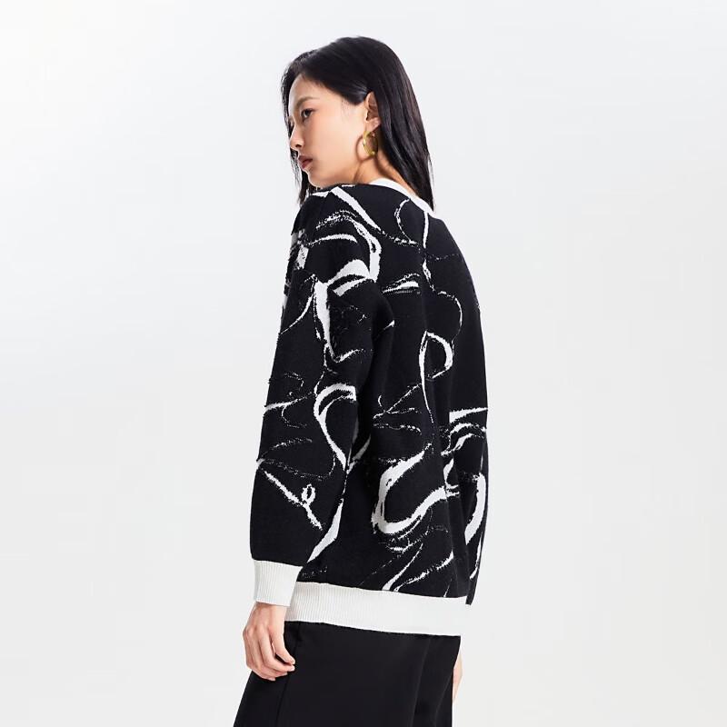 VEROMODA CoutureMade Elegant Dropped-Shoulder Knit Cardigan