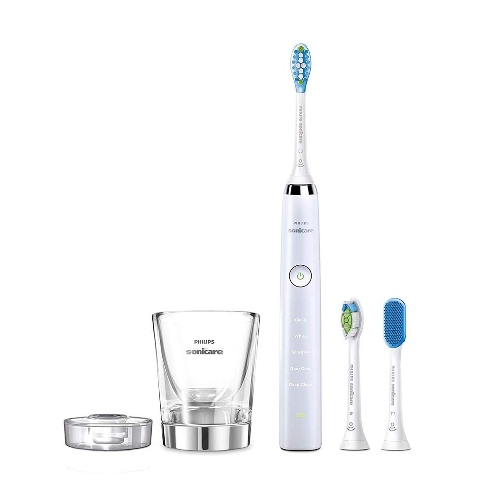 Электрическая зубная щетка Philips Sonicare DiamondClean Deep Clean Edition, Белая, HX9337/45