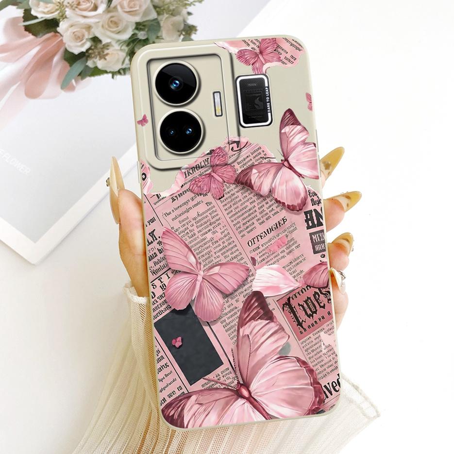 For Realme GT Neo 5 Case RealmeGT3 RMX3709 Cool Owl Dragon Painted Cover Soft Silicone Case For Realme GT 3 GT3 GTNeo5 240W Bags