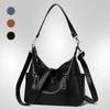 New Double Shoulder Strap Messenger Bag Women's Shoulder Bag Large Capacity Soft Leather Women's Mother Bag