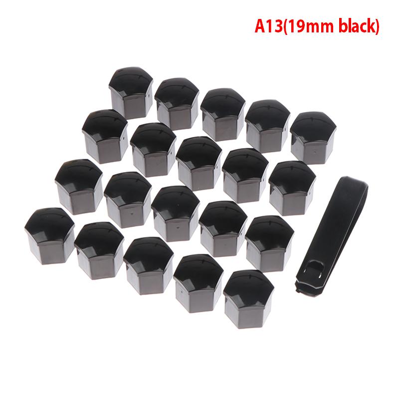 20 шт./компл. 17/19 мм колпачок гайки болта колеса пылезащитный чехол с инструментом для снятия ключа автомобильные аксессуары многоцветный