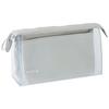 Sunstar Stationery Pencil Clear Mitte Light S2312697 Case, Pouch, Gusset, Gray,