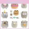 Cute Short Plush Cat Stuffed Toy In Ice Cream, Cookie, Donut, Sushi Or Potato Chip Style