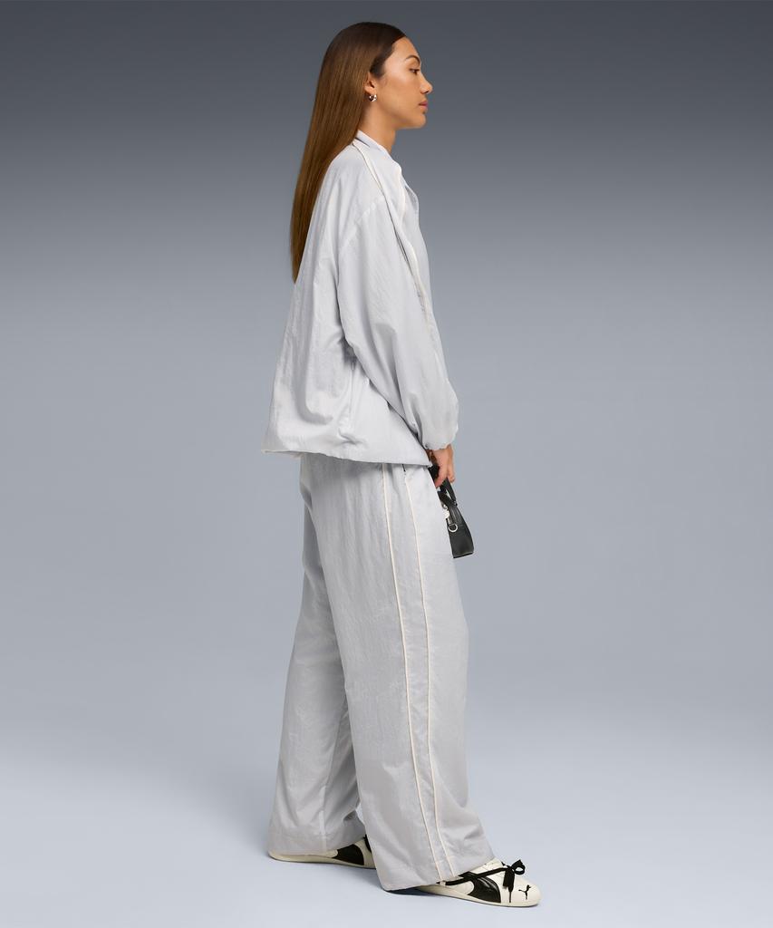 Puma X Rosé T7 Oversized Track Jacket Wv - Silver Mist / 633793-32