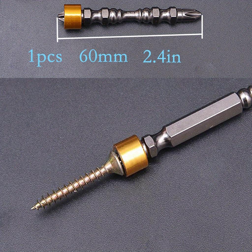 Новая магнитная головка для отвертки PH2, шестигранная рукоятка 1/4 дюйма, 65 мм 110 мм, набор из 10 шт. золотого цвета