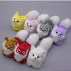 Soft Squatting Mini Plush Simulation Fox Soft Lifelike Plush Stuffed Fox Doll Cute Colorful Animal Figurine Home Decor